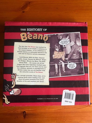 Comic: 'The History Of The Beano The Story So Far' 2008