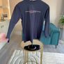 Boys French Connection Navy Long-sleeve Top Image 7