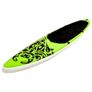 Inflatable Stand Up Paddleboard Set 320x76x15 cm Green Image 2