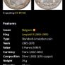 Belgium 1873 Leopold II Silver 5 Francs coin Image 5