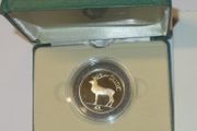 Frosted Proof Cupro-nickel One Pound Coin Issued In 1990