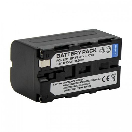 NP-F750 / NP-F770 / NP-F730 Replacement Battery for Sony