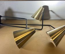 Vintage style multi-arm ceiling light.