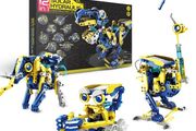 Solar and hydraulic construction kit