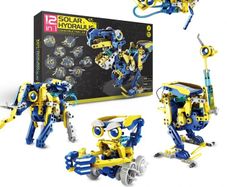 Solar and hydraulic construction kit