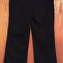 Vintage A-Wear Pinstriped Gangster Trousers 12 Wide leg Image 2