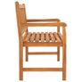 3-Seater Garden Bench with Table 150 cm Solid Teak Wood Image 4