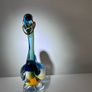 Murano style art glass swan with gorgeous colours Image 5