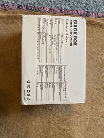 Dash Cam Black Box Traffic Recorder Super HD 1296P