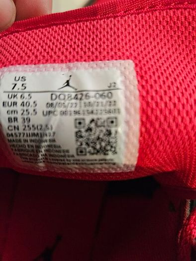 Jordan boots adult uk size 6.5