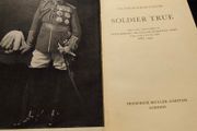 Soilder True signed book
