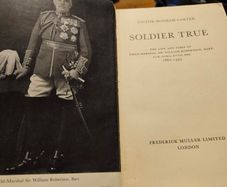 Soilder True signed book