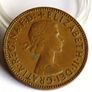 1964 Half a penny Elizabeth II bronze Image 2