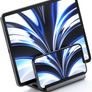 Satechi Dual Vertical Aluminum Stand - Universal Compatibility - MacBook Pro, MacBook Air, iPad Pro, iPad Air, iPad Mini, iPhones 16/15/14/13/12 and more - Boxed! Image 5