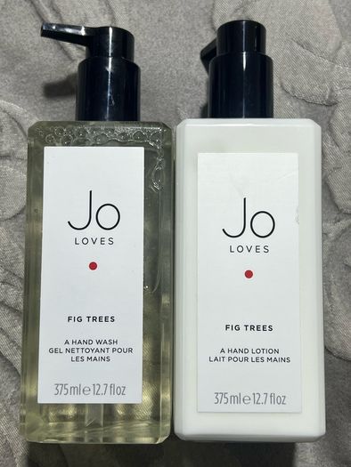 JO LOVES FIG TREE hand wash and a hand lotion brand new