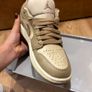 Nike Air Jordan 1 Mid Beige UK 3.5 BR 34 Image 3