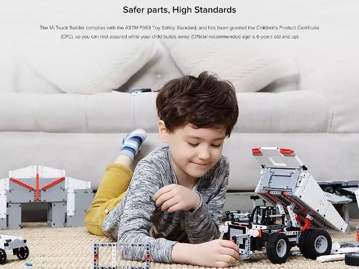 Xiaomi Mi Building Block Mine Truck Steering Wheel Control Dump Lift Smart Remote Control For Kids