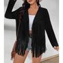 Fabulous Black Fringe size 18 - very flattering design Image 3