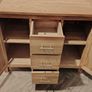 Oak 3 drawer sideboard Image 4