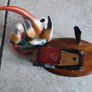Vintage Wooden Car and Ceramic Birds Pencil/Pen Holders Image 3
