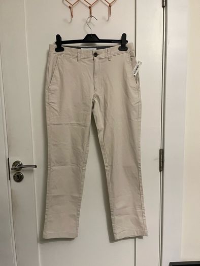 NEW Trouser chino comfy skinny 29W/ 28 L