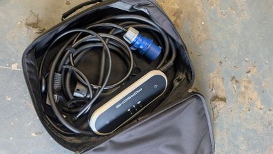 Porsche Mobile Charger Plus - Genuine OEM Type 2 EV Charger, 32A Commando + 3-Pin, Fits Most EVs