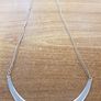 Vintage silver dust necklace Image 2