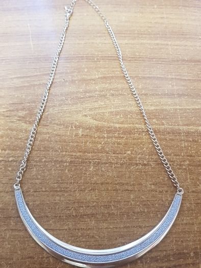 Vintage silver dust necklace