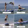 Stand Up Paddle Board with Premium Accessories - HUIIKE | Inflatable Paddle Boards for Adults | Stand Up Paddleboarding Great Stability Resistance | Inflatable SUP Image 9