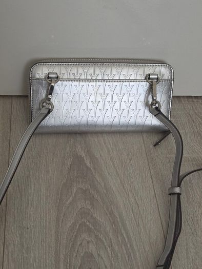 Karl Lagerfeld Silver Crossbody Bag