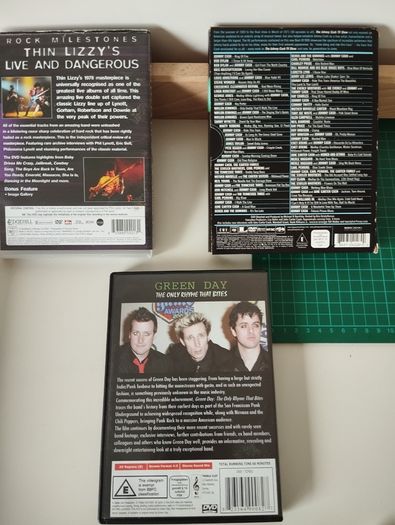 Music Documentary DVD  Johnny Cash Green Day Thin Lizzy 30e all or individual