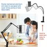 Tablet Stand Adjustable,Foldable Tablet Stand for Bed, Aluminum Universal Flexible Tablet Holder with 360 Degree Rotation for iPad/iPhoneX/iPad Pro/N-Switch,or Other 4.5 12.9 Inches Devices (Black) Image 6