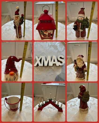 Christmas items 10.00 each or lot for 50.00