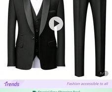 Men Slim 3 Pieces Set Business Networking Formal Tuxedo Prom Suit Male Groom Wedding Blazers Dress Jacket Coat Pants Vest