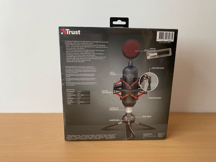 Trust GXT 244 Busz USB Streaming Microphone
