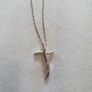 White gold 9ct Diamond Cross Image 2
