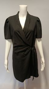 Black mini dress