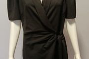 Black mini dress
