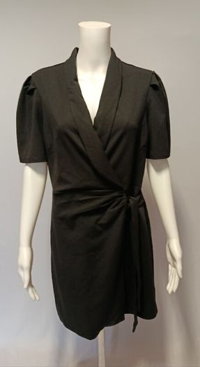 Black mini dress