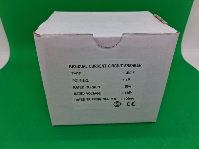 Postage - 4 x Circuit Breakers 80A 100mA 4P 230v -415v