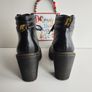 Dr Martens Persephone black leather chunky heel platform boots UK6.5 EU40 US8.5 Image 6