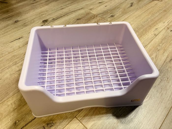 rabbit litter tray toilet