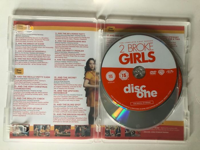 2 Broke Girls [2011-2012] Season 1 [DVD TV Boxset]