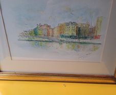 watercolor halfpenny bridge