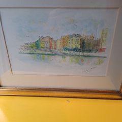 watercolor halfpenny bridge