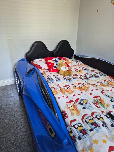 Kids car bed