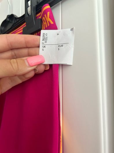 Gymshark pink and yellow bicycle shorts brand new with tags