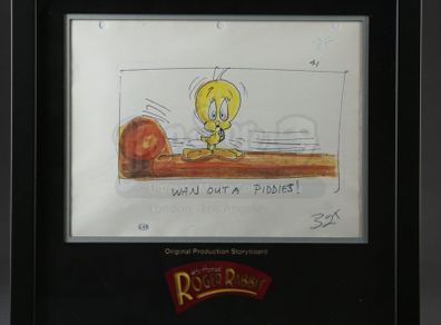 Who Framed Roger Rabbit - Framed Production Storyboard