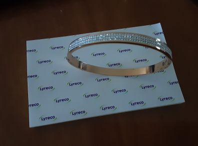 Knight and Day bangle. Rose gold