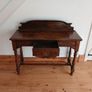 Hall console table oak Image 6